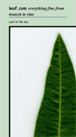 Mobile Screenshot of leaf.com